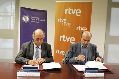 La Fundacin Universidad Carlos III y RTVE constituyen la ctedra RTVE-UC3M
