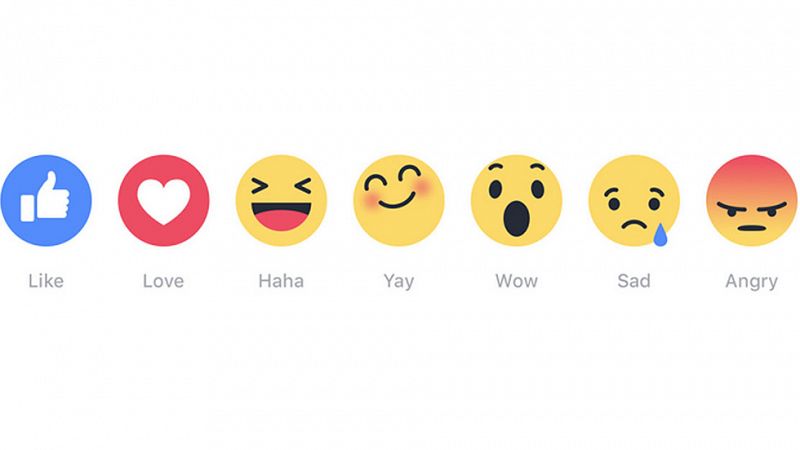 Facebook crea Reactions para expresar emociones más allá del "me gusta"