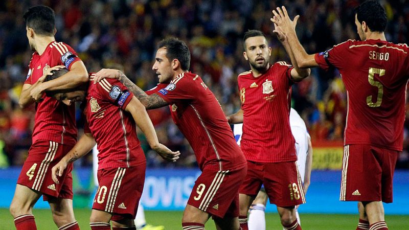 España, directa a la Eurocopa en un accidentado partido contra Luxemburgo