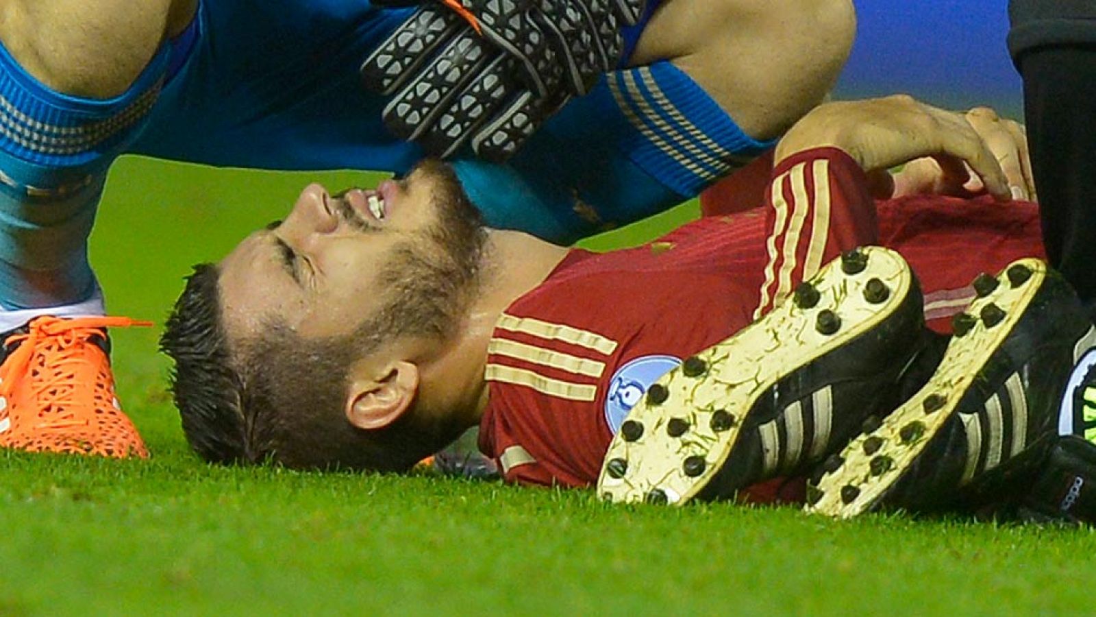 Morata y Silva se lesionan con la Roja