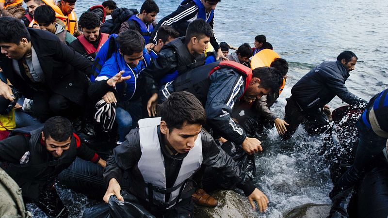 Más de 710.000 migrantes han entrado en Europa desde enero