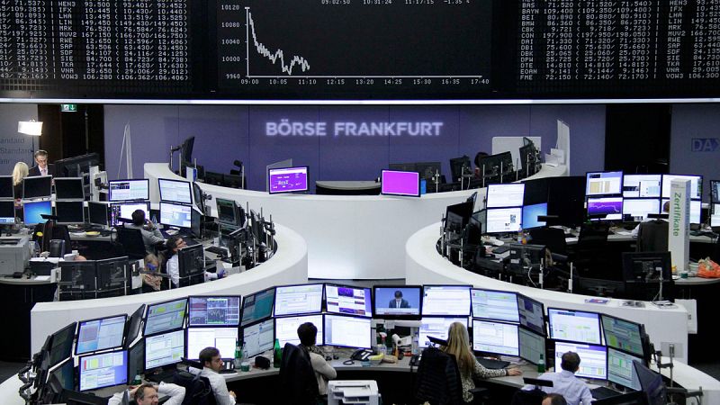 Nueva jornada de caídas en las Bolsas europeas, que ya suman tres sesiones consecutivas en rojo