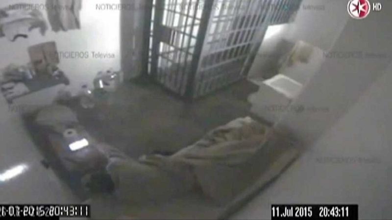 Una grabación con sonido amplía las dudas sobre la fuga de 'El Chapo' Guzmán