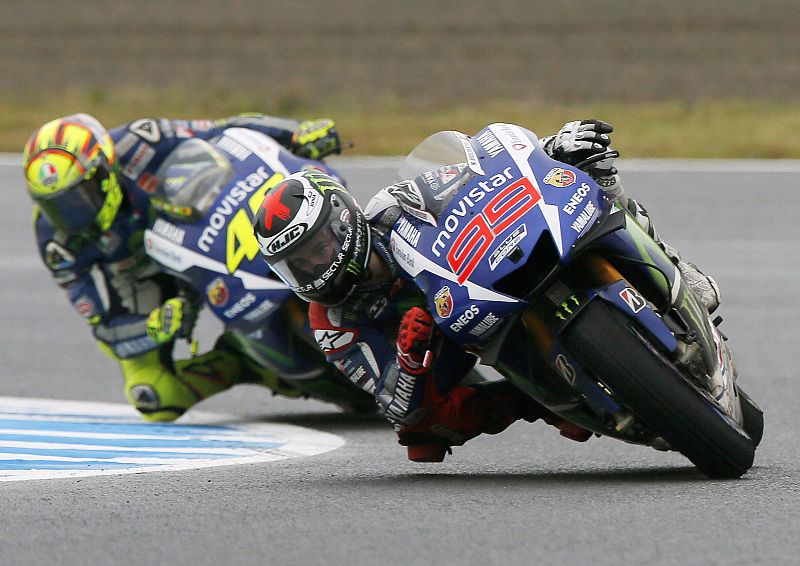 Nueva batalla por el título entre Rossi y Lorenzo en el sur del Pacífico