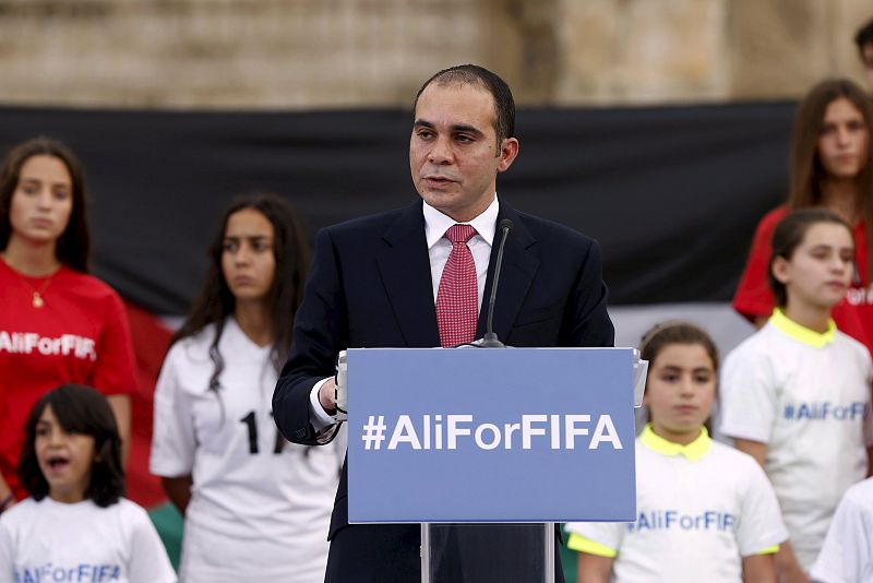 El príncipe jordano Ali Bin Al Hussein formaliza su candidatura a presidente de la FIFA