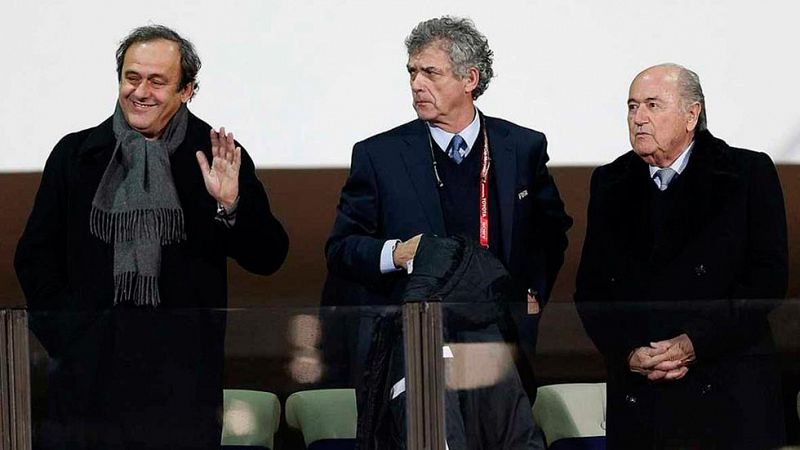 Villar se pone al frente de la UEFA durante la sanción a Platini