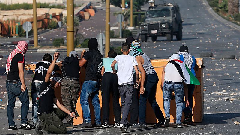 El 'viernes de la ira' acaba con cuatro palestinos muertos y un ataque contra la Tumba de José