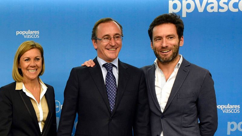 Alonso, elegido nuevo presidente del PP vasco: "Mi compromiso es de largo alcance"