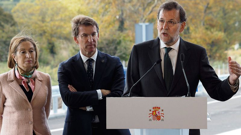 Rajoy reinvindica su gestión de "hechos y no promesas" en su última inauguración en Lugo