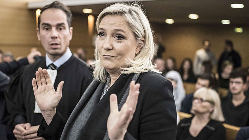 Marine Le Pen declara ante el juez por incitación al odio religioso