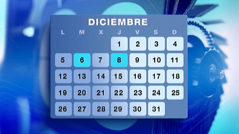 El año 2016 trae puentes más largos y un 'macropuente' en diciembre