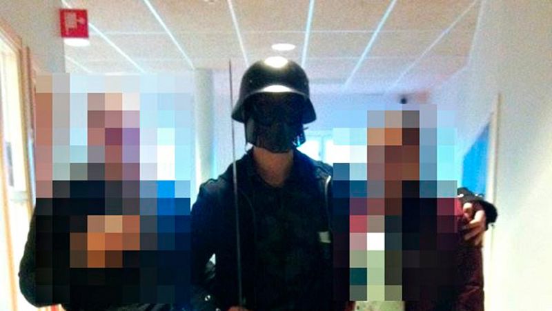 Un enmascarado armado con un sable mata a un profesor y a un alumno en un instituto de Suecia