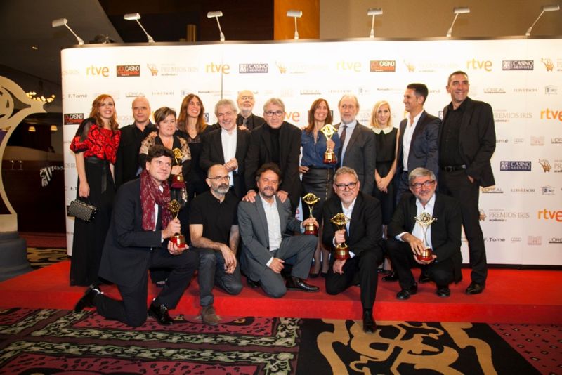 TVE obtiene en los Premios Iris 11 galardones, 8 para 'Isabel'. La Orquesta Sinfónica RTVE, Premio Especial de la Academia