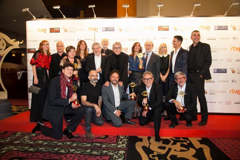 TVE obtiene en los Premios Iris 11 galardones, 8 para 'Isabel'. La Orquesta Sinfónica RTVE, Premio Especial de la Academia