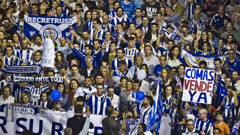 Miles de onubenses se movilizan para salvar al Recre