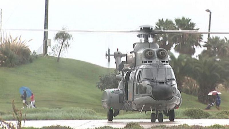 Defensa aún no ha contactado con los militares tripulantes del helicóptero accidentado en el Atlántico