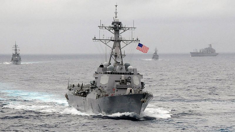 China advierte a EE.UU. por el envío de un buque militar a aguas en disputa