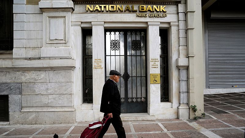 Los bancos griegos necesitarán hasta 14.400 millones de euros para su recapitalización
