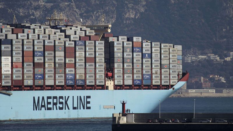 Maersk, líder del transporte marítimo de mercancías, recortará 4.000 empleos por la ralentización del comercio mundial