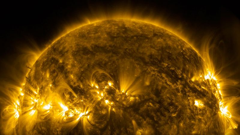 La NASA difunde un vídeo con espectaculares imágenes del Sol en ultra-alta definición