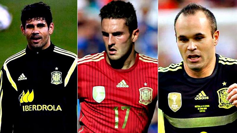 Del Bosque recupera a Costa, Iniesta y Koke para los amistosos ante Inglaterra y Bélgica