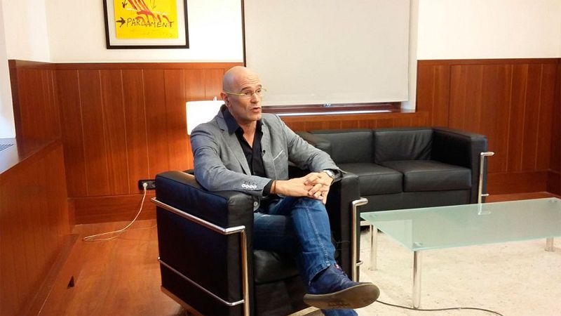 Romeva dice que la resolución independentista está "condicionada" a que haya un Gobierno en Cataluña