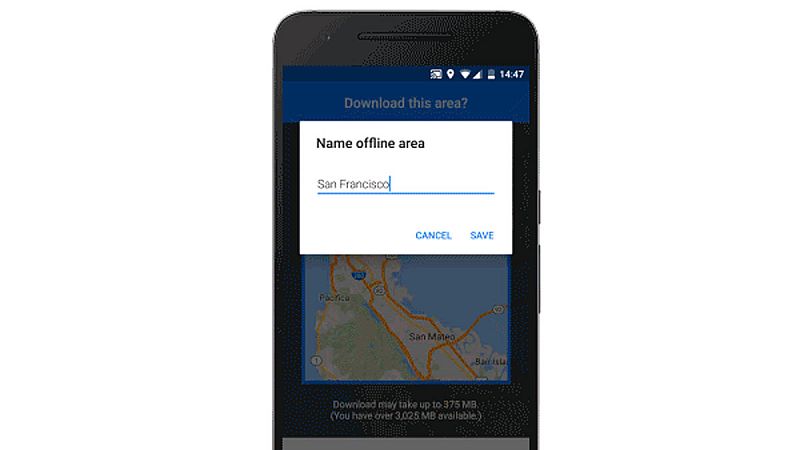 Los mapas de Google ya funcionan sin conexión a internet