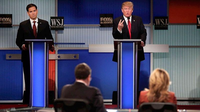 La inmigración y el enfrentamiento entre Trump y otros candidatos marcan el cuarto debate de los republicanos de EE.UU.
