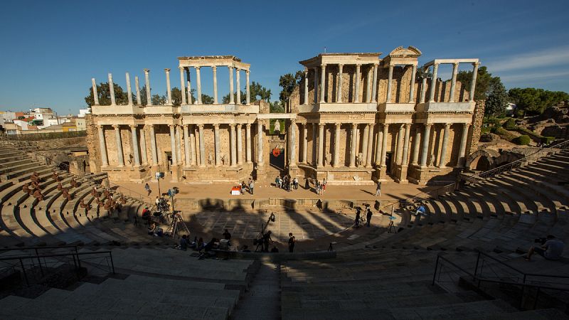 El Teatro Romano de Mérida, espectacular escenario en la repesca de MasterChef Junior