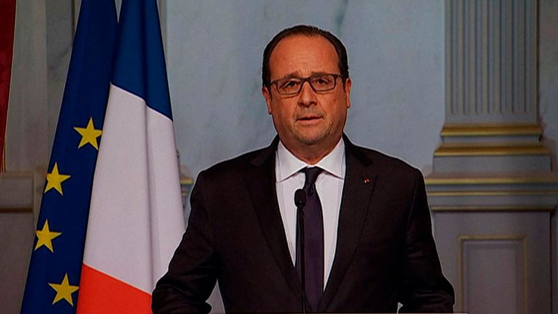 Hollande declara el estado de emergencia en Francia y ordena el cierre de fronteras tras los atentados en París