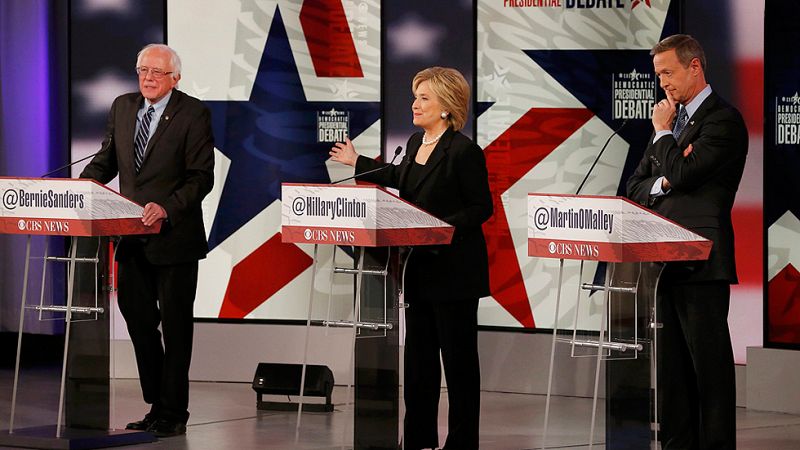 Los atentados de París marcan el segundo debate entre los candidatos de las primarias demócratas de EE.UU.