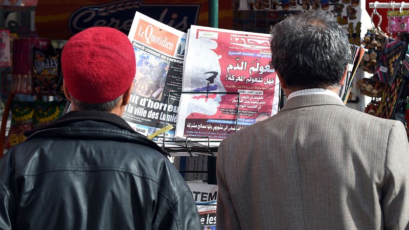 Túnez, solidaridad con Francia sin olvidar el pasado reciente