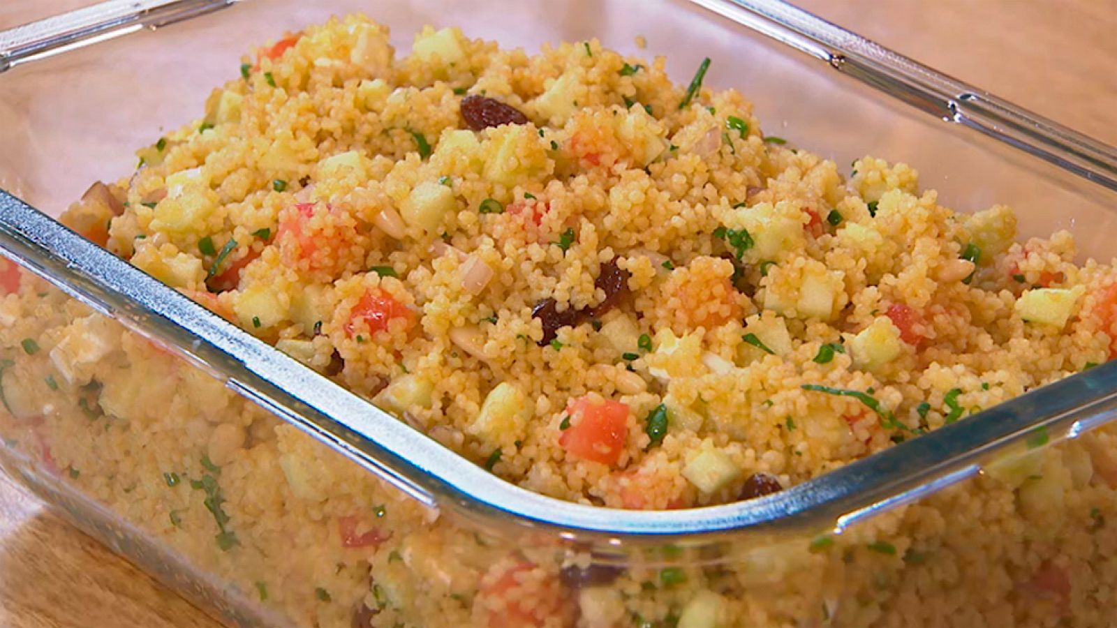 Ensalada de sémola de trigo