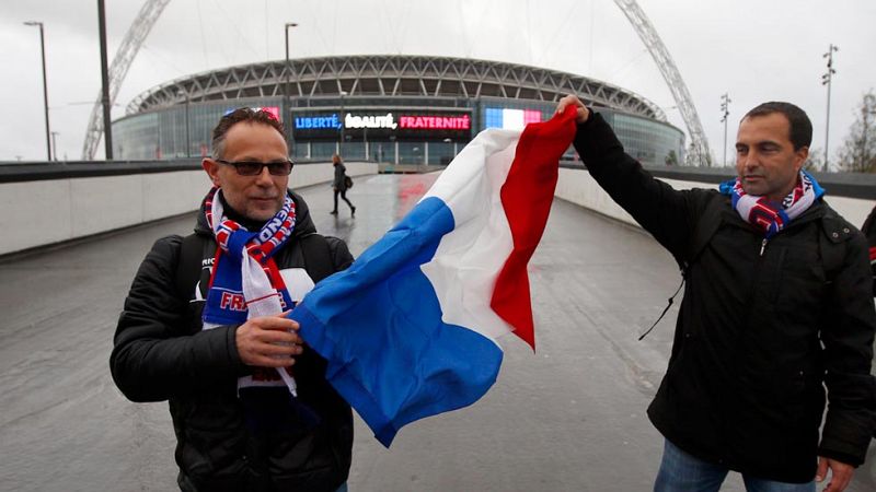 El Inglaterra vs Francia de Wembley se juega en directo en TVE