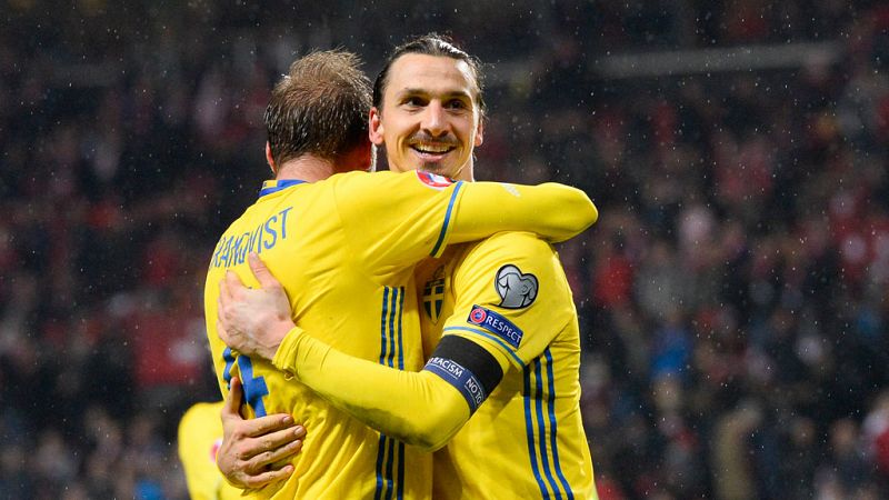 Suecia y Ucrania se meten en la Eurocopa