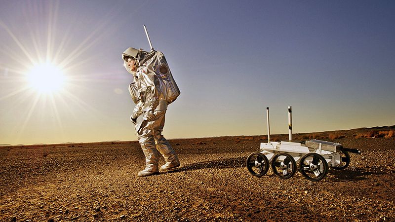 La NASA busca lugar para que el ser humano ponga pie en Marte
