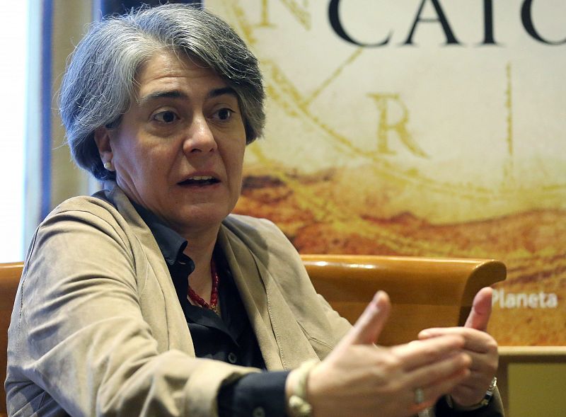 Matilde Asensi: "Estoy desbordada, los lectores no dejan de pedirme una tercera parte del Catón"