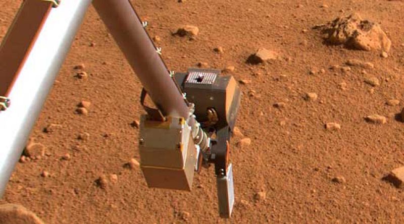 La sonda Phoenix confirma que hay agua en Marte