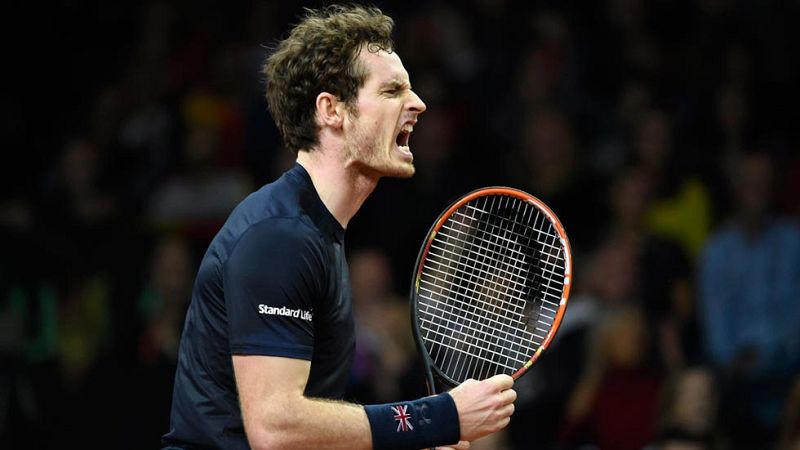Andy Murray empata la final con una victoria ante Bemelmans