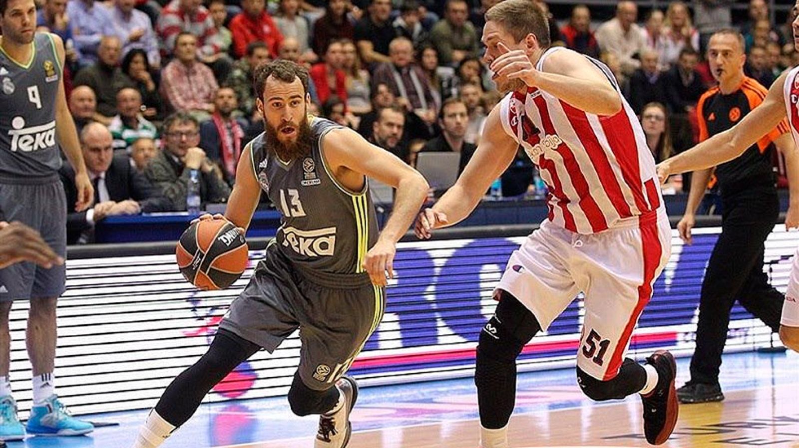 Estrella Roja 94-88 Real Madrid - Baloncesto en RTVE | Ver