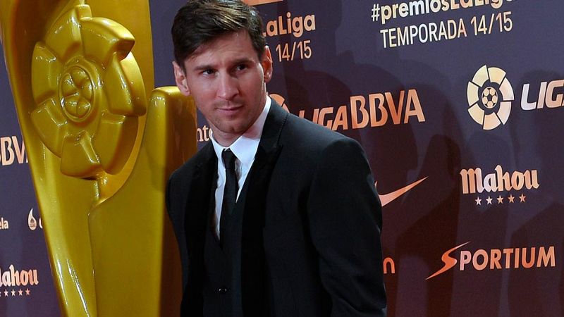 Messi triunfa en los Premios de la Liga, que copan Barcelona y Madrid