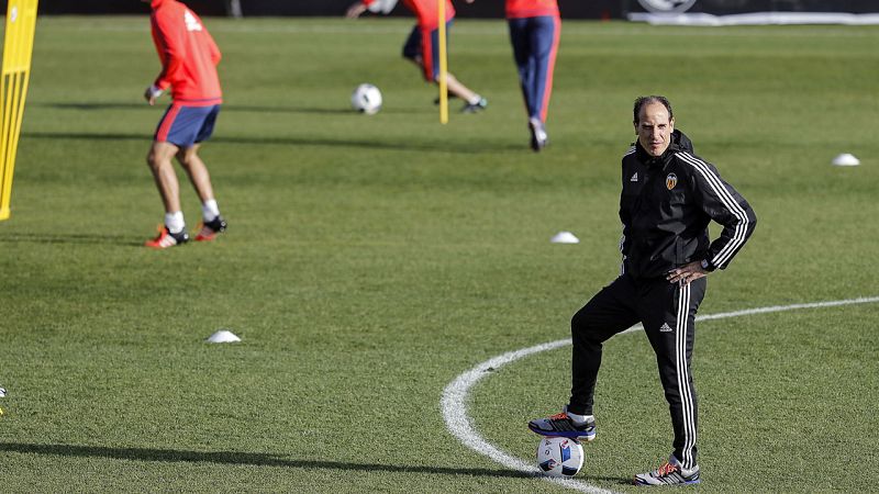 Voro, entrenador interino del Valencia: "No lo tomo como una oportunidad"