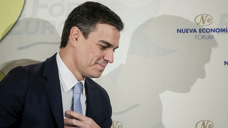 Sánchez: "Visto el desplome de Podemos, solo el PSOE puede ganar a las dos derechas de Rajoy y Rivera"