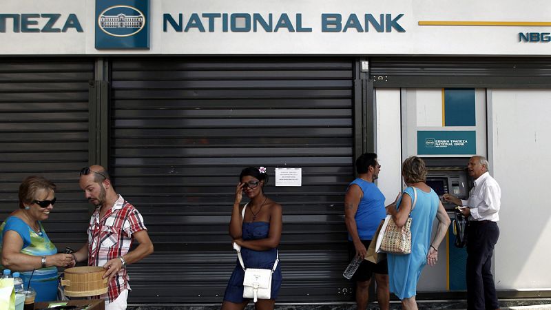 La Comisión Europea aprueba una ayuda adicional de 2.710 millones para el Banco Nacional de Grecia