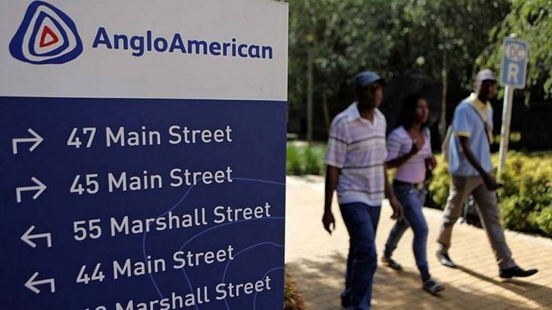 El grupo minero británico Anglo American anuncia una reducción de plantilla del 63%