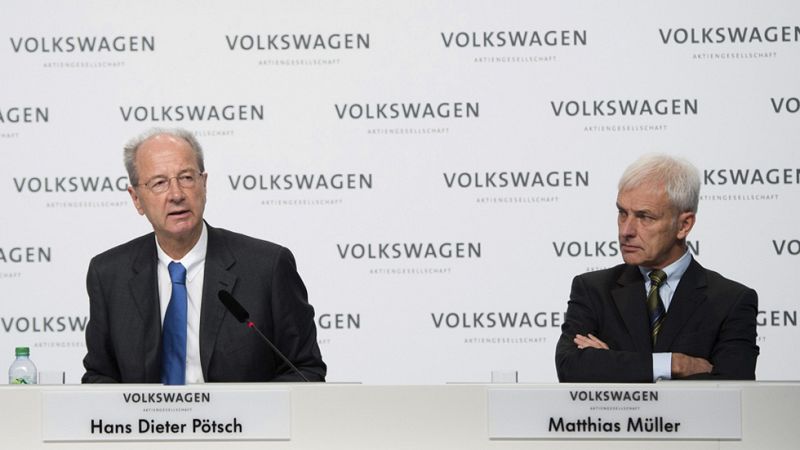 El presidente de Volkswagen: "Algunos campos de la empresa han tolerado el incumplimiento de las reglas"
