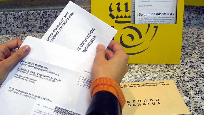 Este viernes finaliza el plazo para pedir el voto por correo