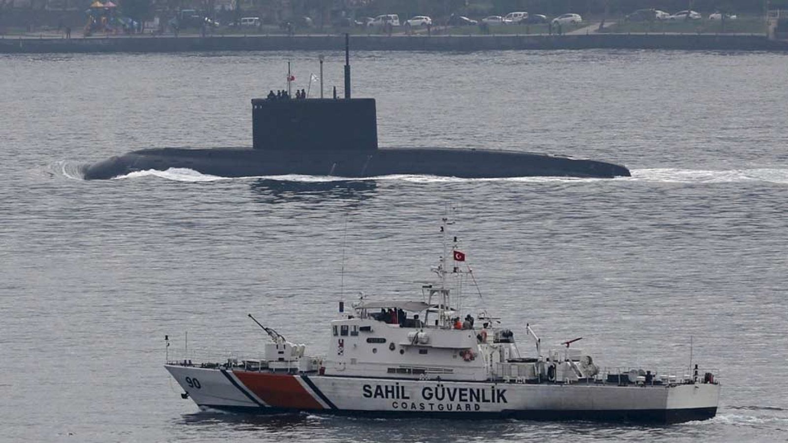 Incidente en el mar Egeo entre un barco de guerra ruso y un pesquero turco