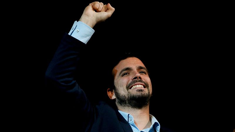 Garzón aboga por volver a la "esencia de la política" y llama a "votar con el corazón" en su acto principal en Madrid