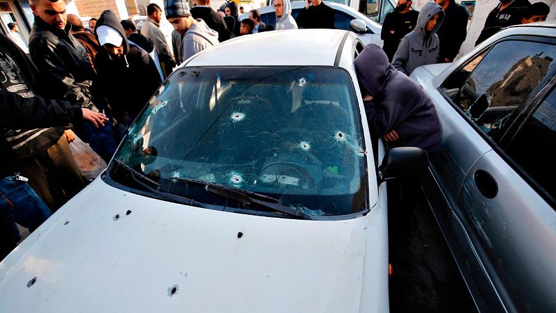 Mueren dos palestinos abatidos por soldados israelíes en dos supuestos intentos de atropello